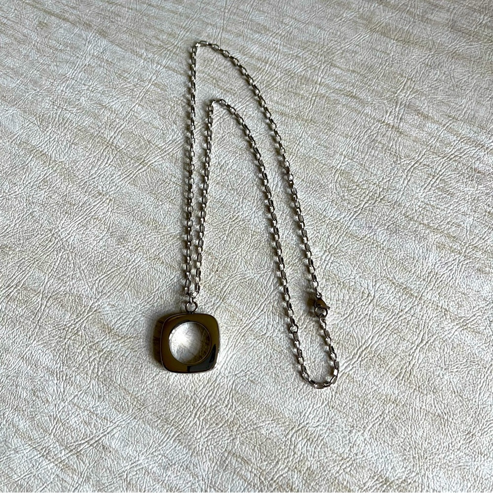 STEELX necklace in box new with out tags